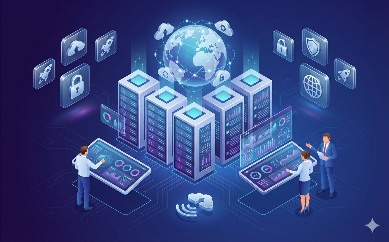 Web hosting background